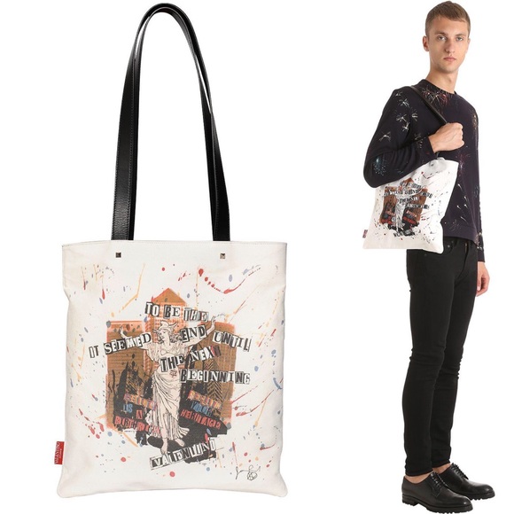 valentino canvas bag